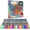 Fabric Markers Pack - 24 Non-Toxic Pens in Individual Colors (No Duplicates), Bullet Tip, Machine Washable Paint, Ideal for Writing on Clothes, Jeans, Pants, and Shirts